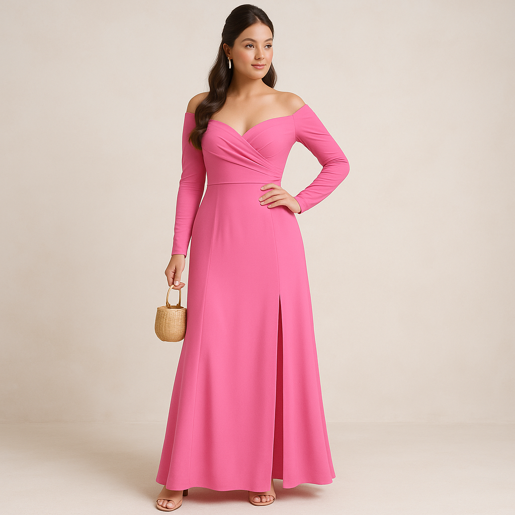 High Slit Maxi Dress