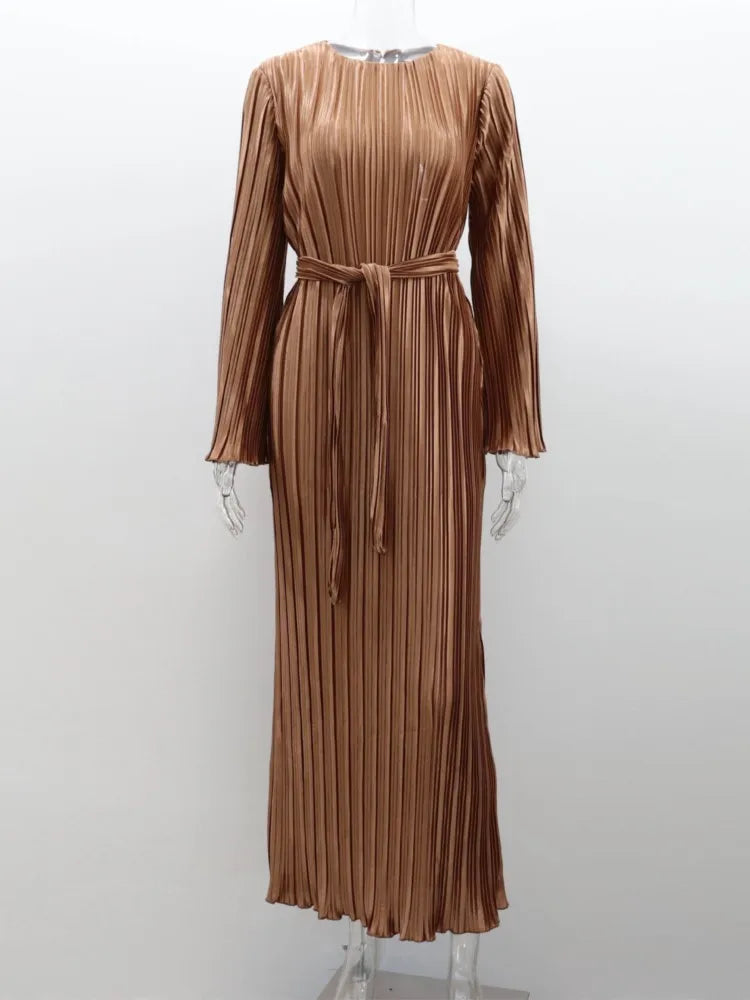 Petal Neutrals Sleeve Dress