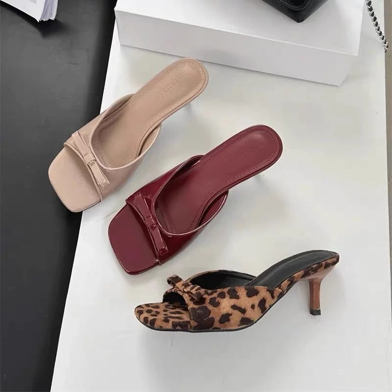 Strappy Bow Sandals