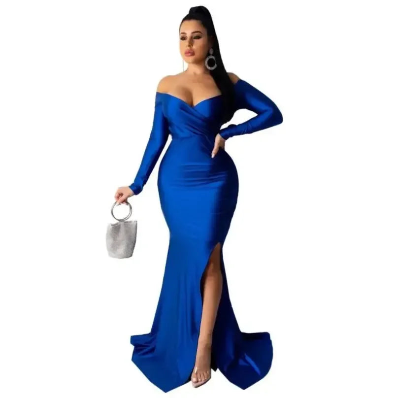 High Slit Maxi Dress