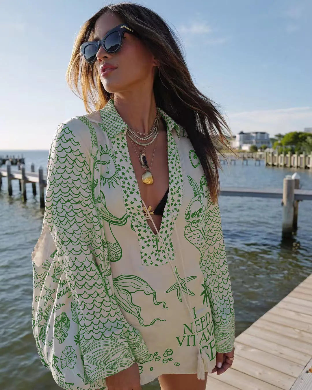 Seaside Loose Dress
