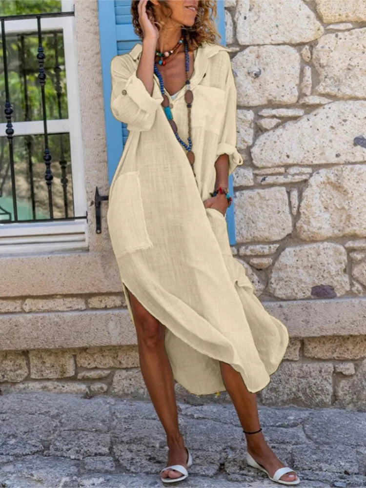 White Shirt Dress