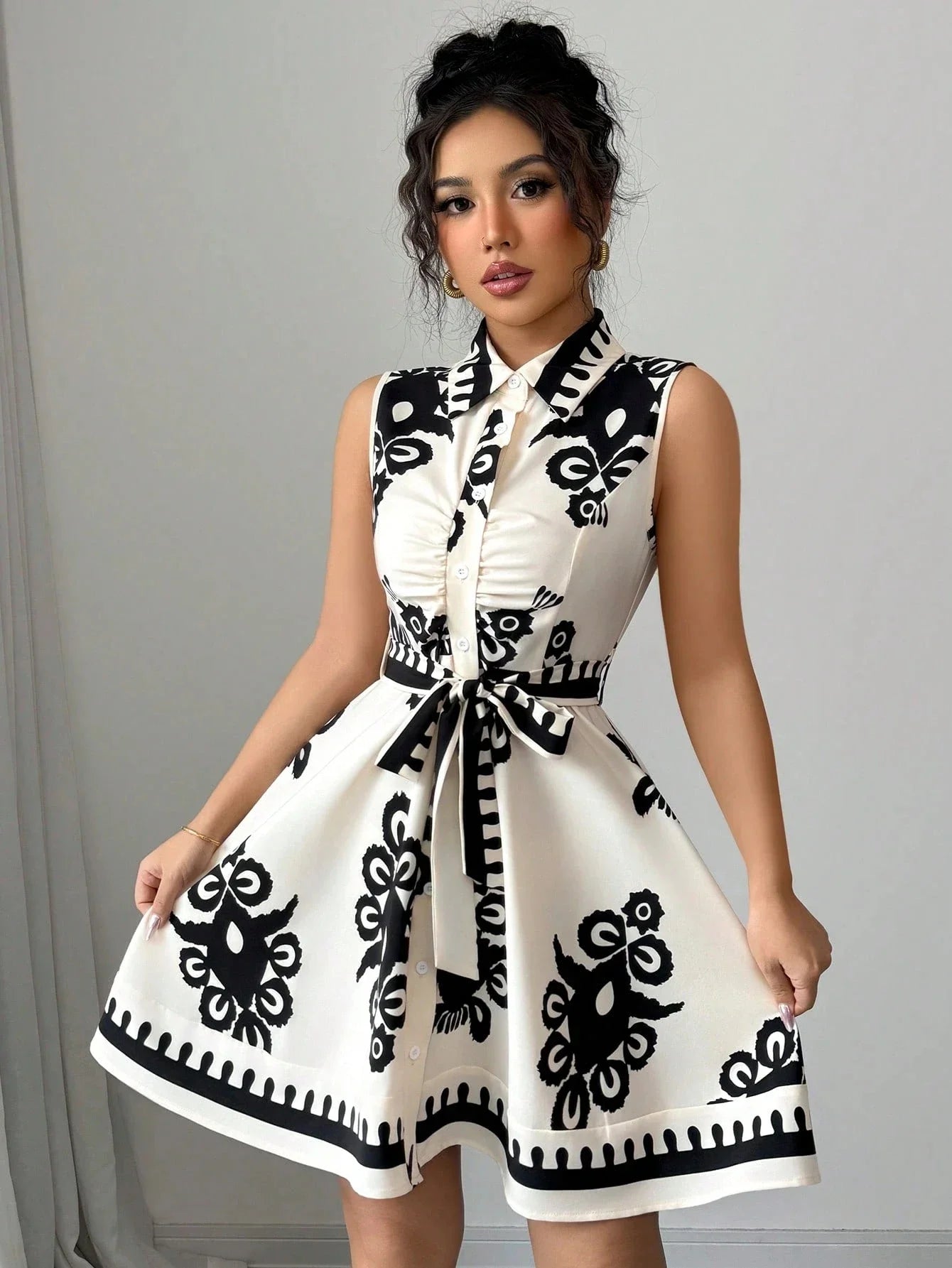 Strapless Swing Dress