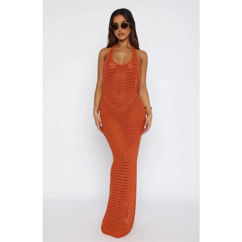Backless Beach Dress