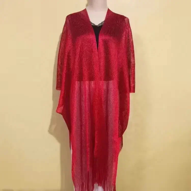 Shiny Mesh Beach Dress