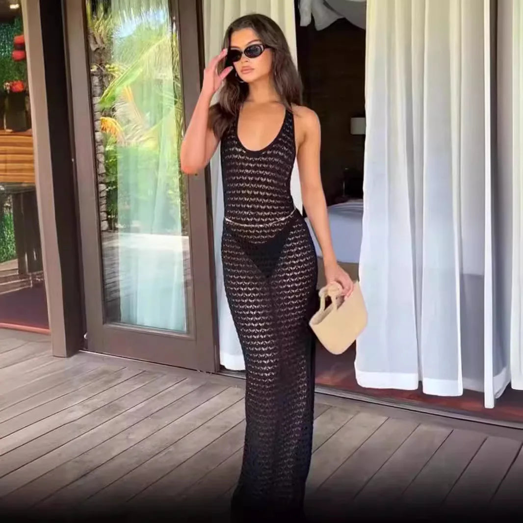 Backless Beach Dress