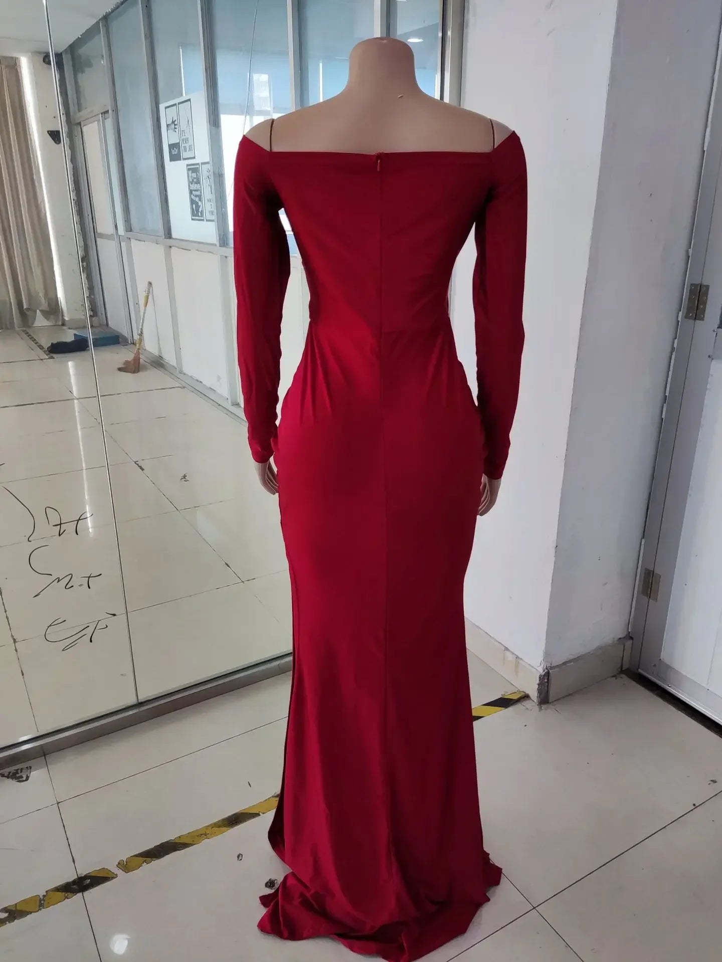 High Slit Maxi Dress
