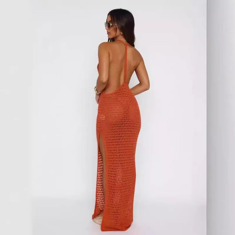 Backless Beach Dress