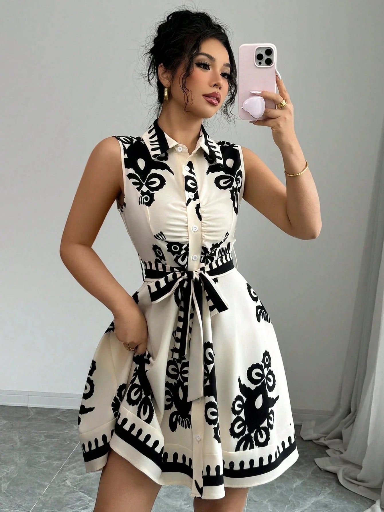 Strapless Swing Dress