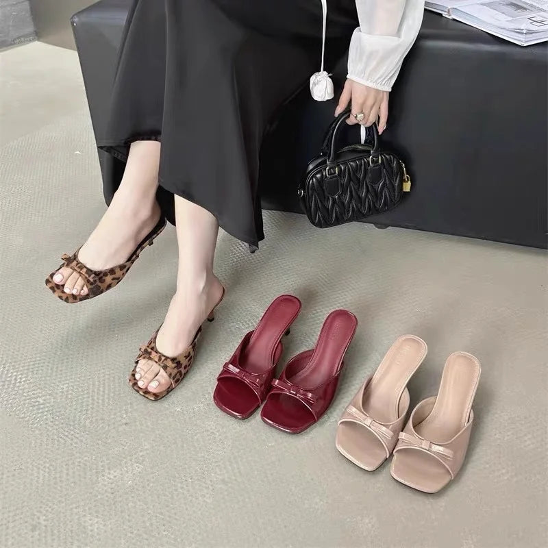 Strappy Bow Sandals