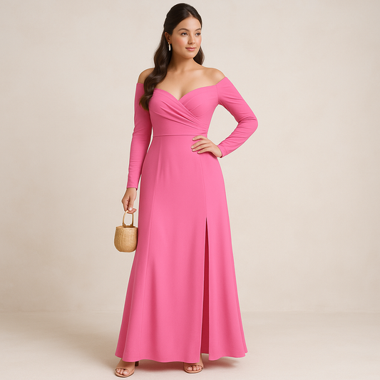 High Slit Maxi Dress