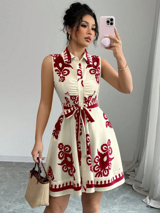 Strapless Swing Dress